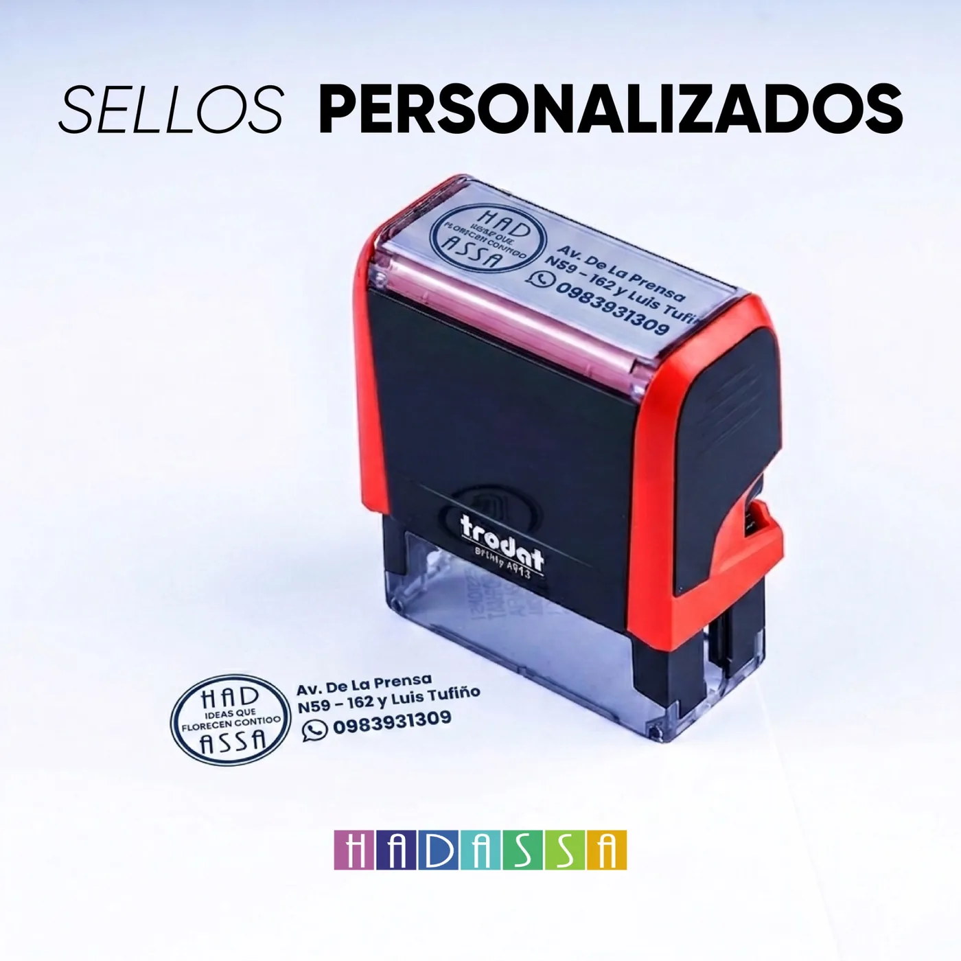 Sellos personalizados para uso institucional y corporativo
